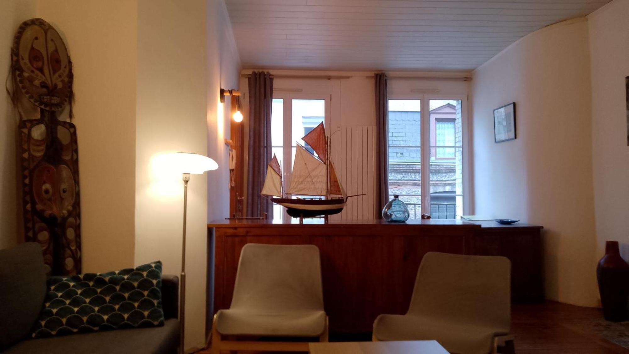 Loft En Duplex Avec Vue Sur Plage Et Chenal 디에프 외부 사진